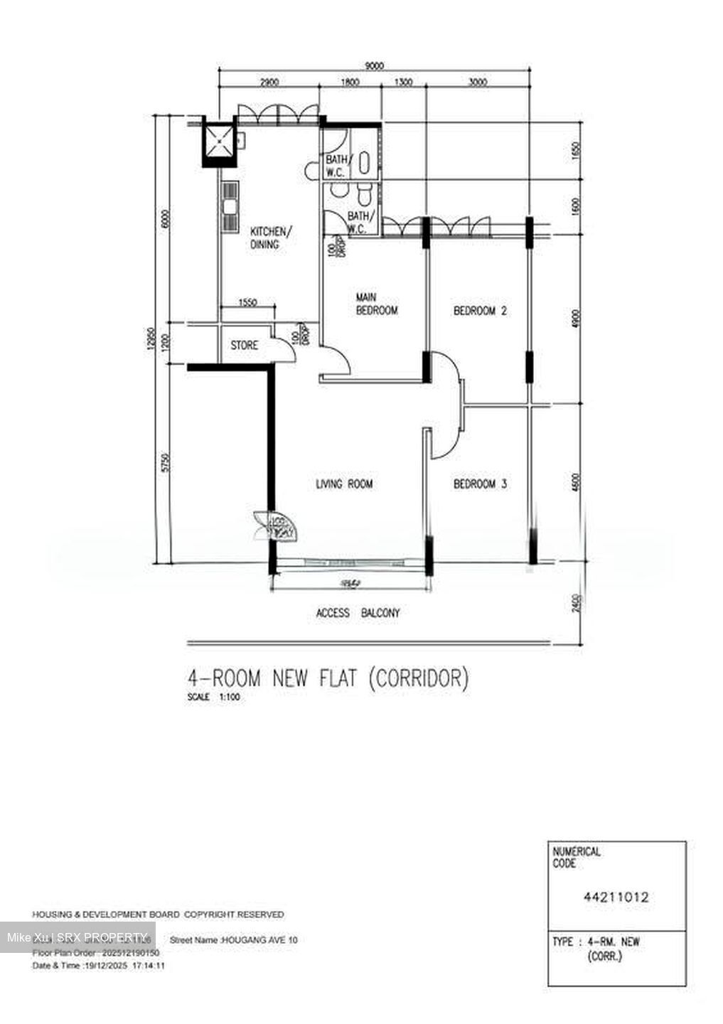 Blk 406 Hougang Avenue 10 (Hougang), HDB 4 Rooms #556178881